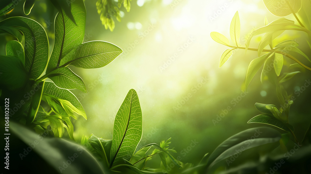 a tropical jungle with thick vegetation and bright sunlight a tropical jungle with thick vegetation and bright sunlight