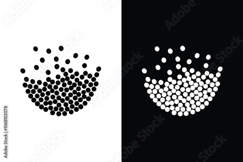 Spice Up Your Designs. Mustard Seed Icon Silhouettes in Flat Style