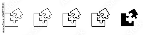 compatibility icon Simple outline illustration