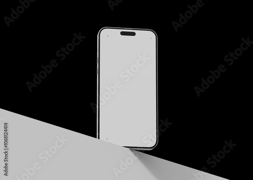 Advanced Mobile Mockup for Tech Visualizations (based on ip 15/16)