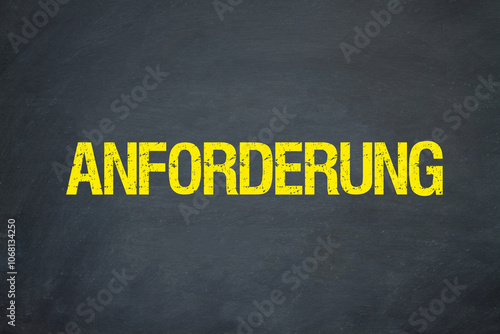 Anforderung 