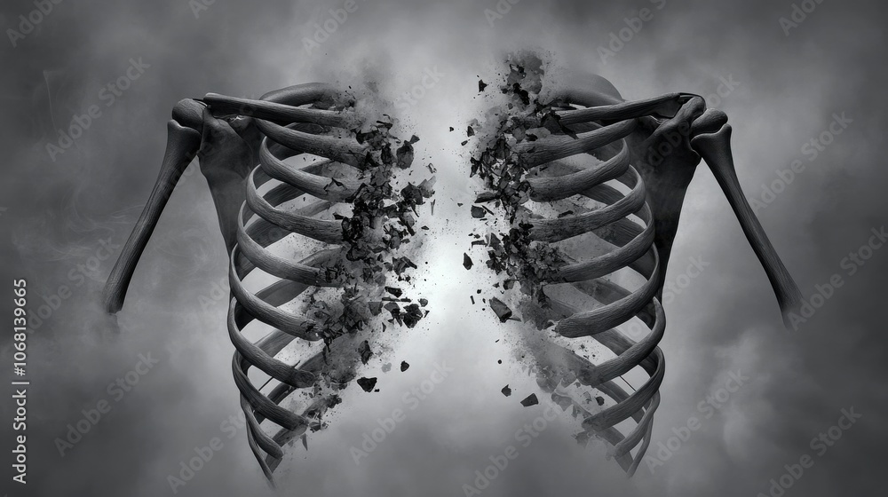 Exploring the concept of fragility how broken ribs illustrate human vulnerability and resilience