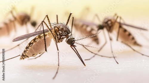 Wallpaper Mural Flock of mosquitoes Torontodigital.ca