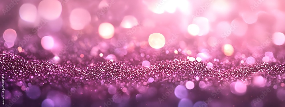 Hot Pink Glitter Background in Chaotic Style Hot Pink Glitter Background in Chaotic Style