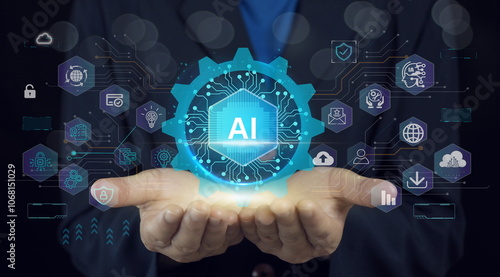 AI tech enhances businesses by processing data, improving decision-making, developing innovative products, automating processes, and boosting competitiveness. future technology