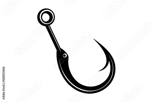 fishing hook vector