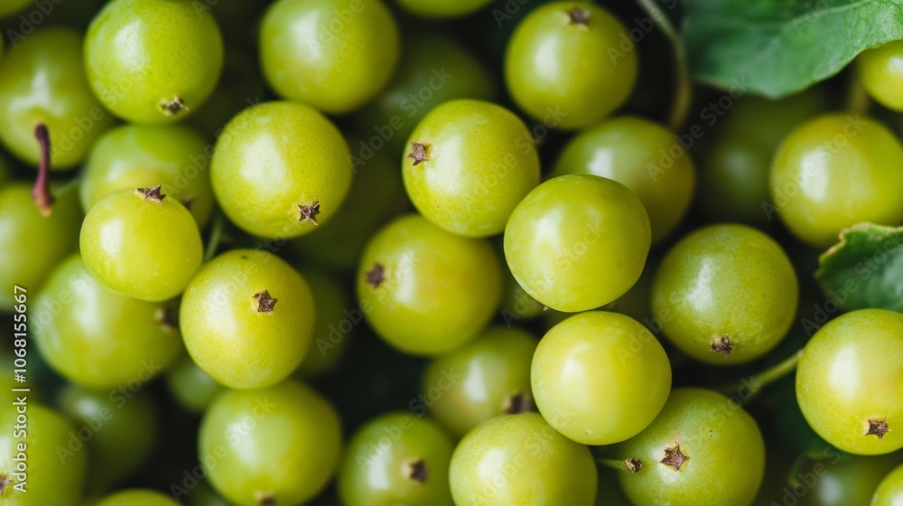 Close-up of green fruit plants galium aparine l Close-up of green fruit plants galium aparine l