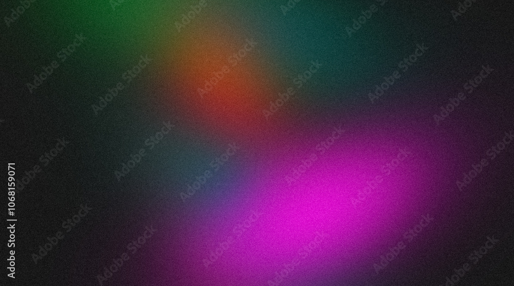 Abstract grainy color gradient background. Soft black dark purple orange blue color flow noisy gradient texture, vibrant glowing colors, bright, shine, smooth, website header design, poster, banner Abstract grainy color gradient background. Soft black dark purple orange blue color flow noisy gradient texture, vibrant glowing colors, bright, shine, smooth, website header design, poster, banner
