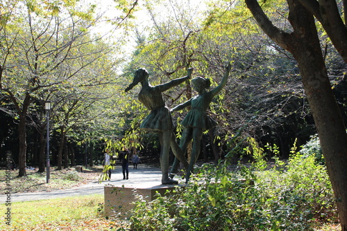 statue in the park