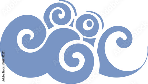 전통구름 아이콘