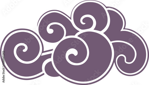 전통구름 아이콘