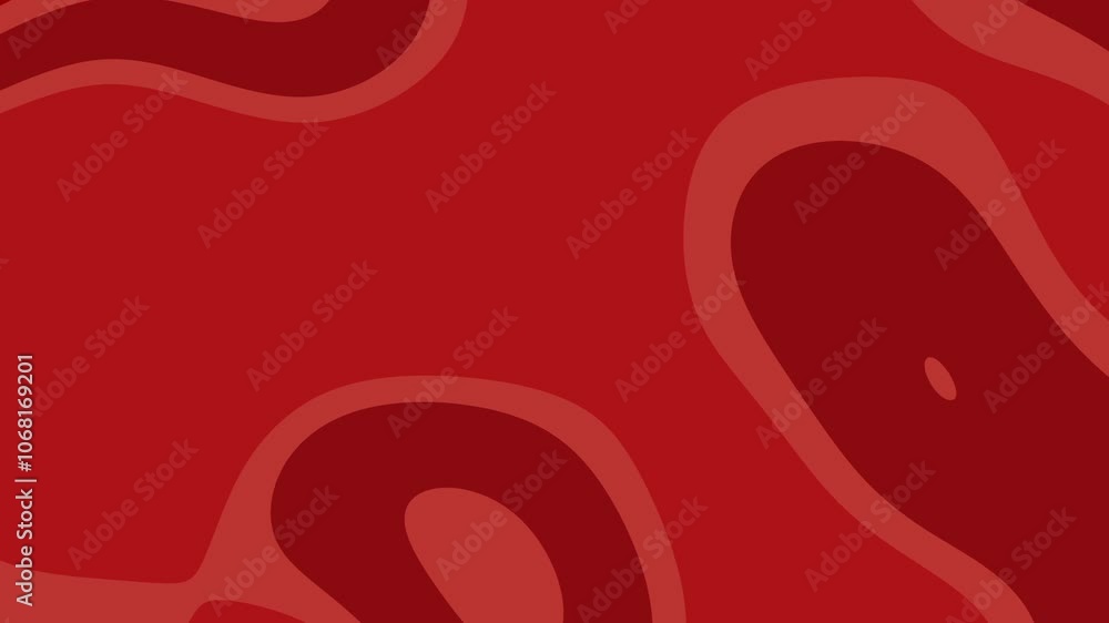 Red abstract wavy shapes on a vibrant background. Suitable for modern design projects, website backgrounds, or digital art concepts. Red abstract wavy shapes on a vibrant background. Suitable for modern design projects, website backgrounds, or digital art concepts.