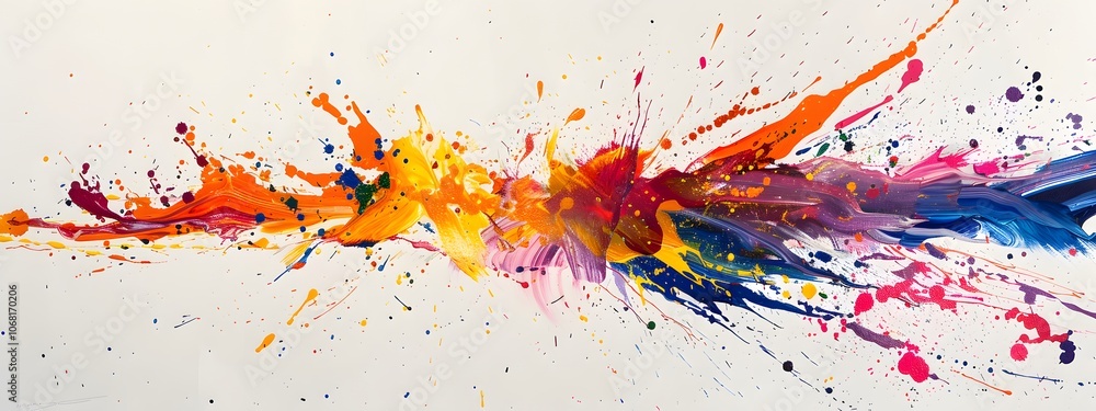 Vibrant abstract paint splashes in a chaotic. Art, painting, energetic, chaotic, expressive, oil,energy, movement, creativity, expression, emotion,contemporary,design, visual,colors Vibrant abstract paint splashes in a chaotic. Art, painting, energetic, chaotic, expressive, oil,energy, movement, creativity, expression, emotion,contemporary,design, visual,colors