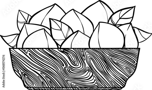 Monochrome composition of mug with mozzarella cheese.