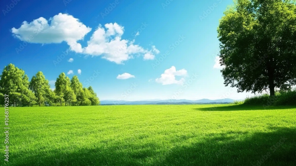 Verdant Meadows: A Tranquil Natural Landscape Verdant Meadows: A Tranquil Natural Landscape
