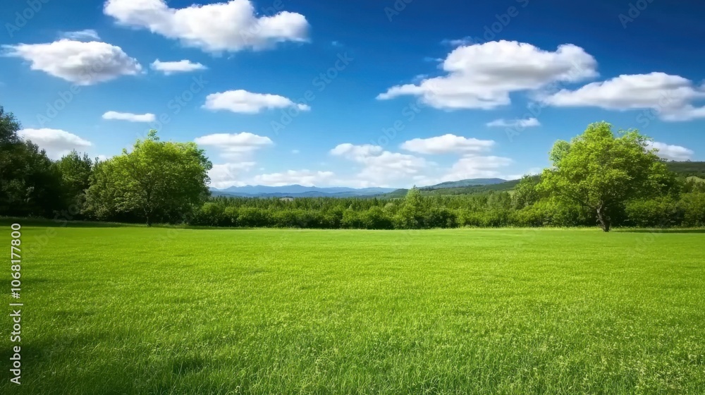 Verdant Meadows: A Tranquil Natural Landscape Verdant Meadows: A Tranquil Natural Landscape