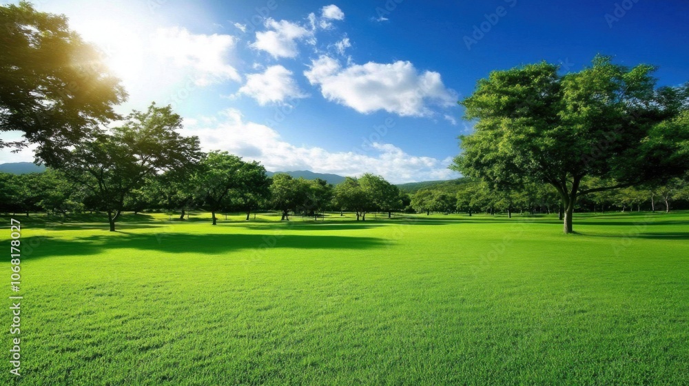 Verdant Meadows: A Tranquil Natural Landscape