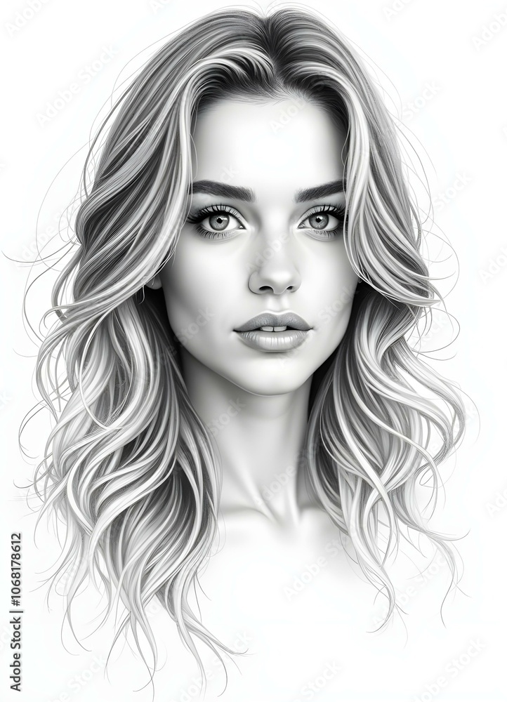 Fototapeta premium portrait of a woman