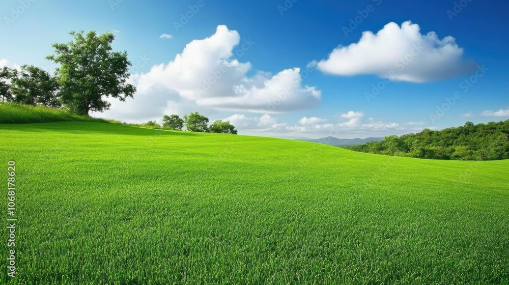 Verdant Meadows: A Tranquil Natural Landscape Verdant Meadows: A Tranquil Natural Landscape