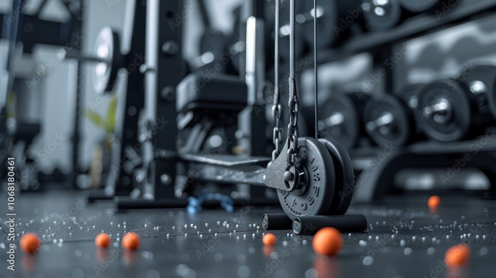 Equipment Malfunction During Fitness Workout Session Equipment Malfunction During Fitness Workout Session