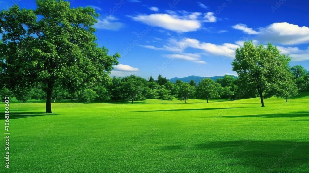 Verdant Meadows: A Tranquil Natural Landscape Verdant Meadows: A Tranquil Natural Landscape