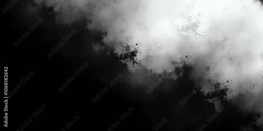 Abstract black and white paint splatter background. Abstract black and white paint splatter background.