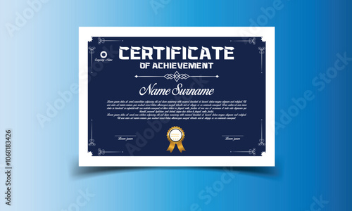 certificate of completion template