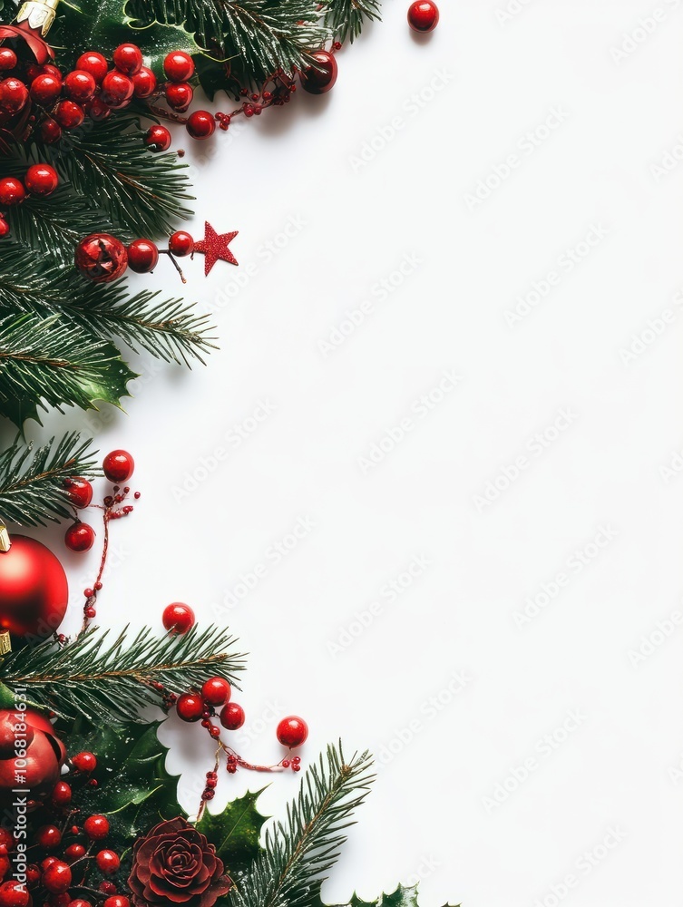 PNG Christmas line horizontal border backgrounds plant tree.