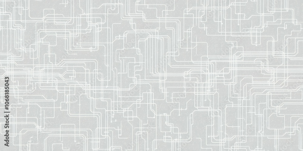 Abstract background with a grey color and a white, intricate design. Abstract background with a grey color and a white, intricate design.