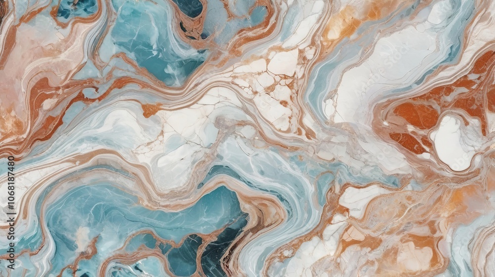 Colorful marble texture with abstract, natural swirling patterns. Colorful marble texture with abstract, natural swirling patterns.