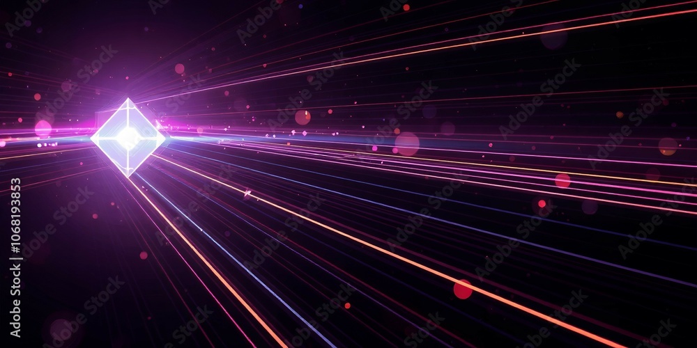 Abstract digital background with glowing lines Abstract digital background with glowing lines