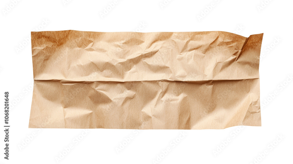 Explore the unique textures and patterns of crumpled brown paper for creative projects Explore the unique textures and patterns of crumpled brown paper for creative projects