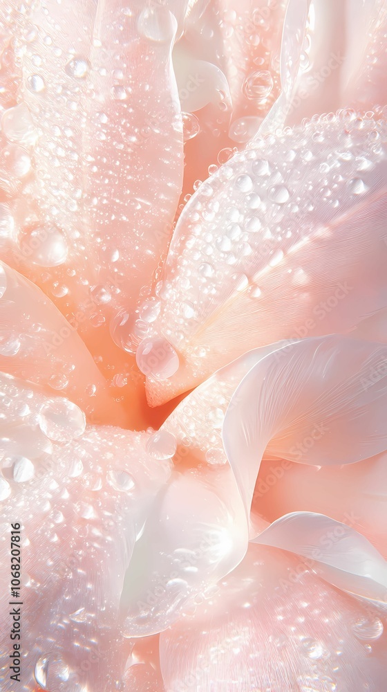 A macro shot focusing on the head and neck of a flamingo, showing intricate details of its feathers, beak, and eyes. Tiny water droplets cling to its bright pink feathers, highlighted by natural sunli A macro shot focusing on the head and neck of a flamingo, showing intricate details of its feathers, beak, and eyes. Tiny water droplets cling to its bright pink feathers, highlighted by natural sunli