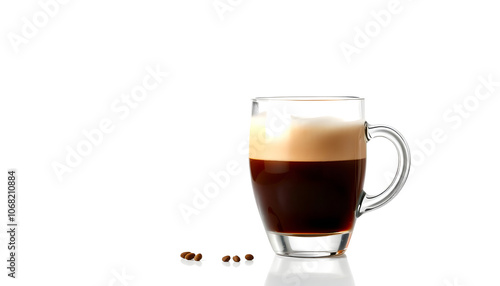 latte coffee wine highlighted by white, png