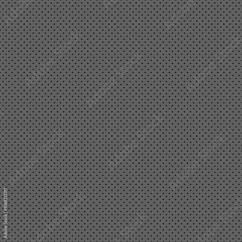 Peg board perforated texture background material with circle holes seamless pattern board vector illustration. Wall structure for working bench tools.