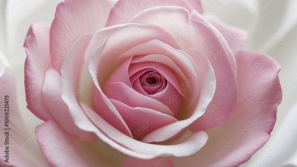 Macro shot of soft pink rose petals, showing delicate folds and textures up close. Macro shot of soft pink rose petals, showing delicate folds and textures up close.