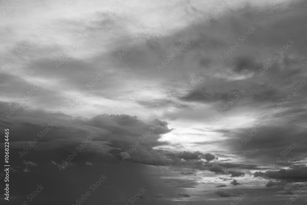 Beautiful dark dramatic sky with stormy clouds before the rain, Sky full of dark clouds before the rain, storm before the change of bad weather, autumn rain Beautiful dark dramatic sky with stormy clouds before the rain, Sky full of dark clouds before the rain, storm before the change of bad weather, autumn rain