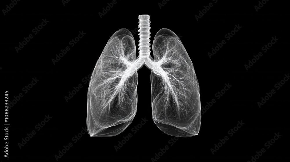 Explore the intricate structure and function of human lungs through advanced imaging techniques