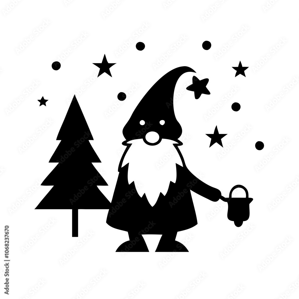 Gnome Cute Christmas Pictogram
Gnome Cute Christmas Pictogram
