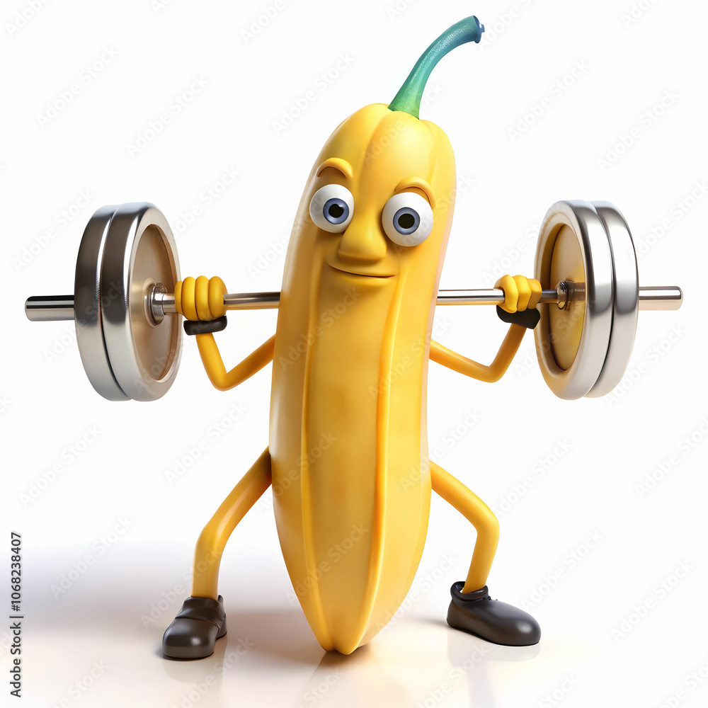 a-banana-cycling--in-a-gym--looking-very-serious-a a-banana-cycling--in-a-gym--looking-very-serious-a