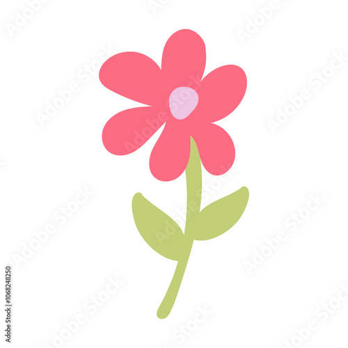 Hand Drawn Spring Flower