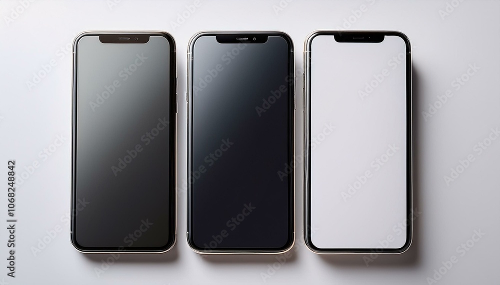 phone mockup on white background phone mockup on white background