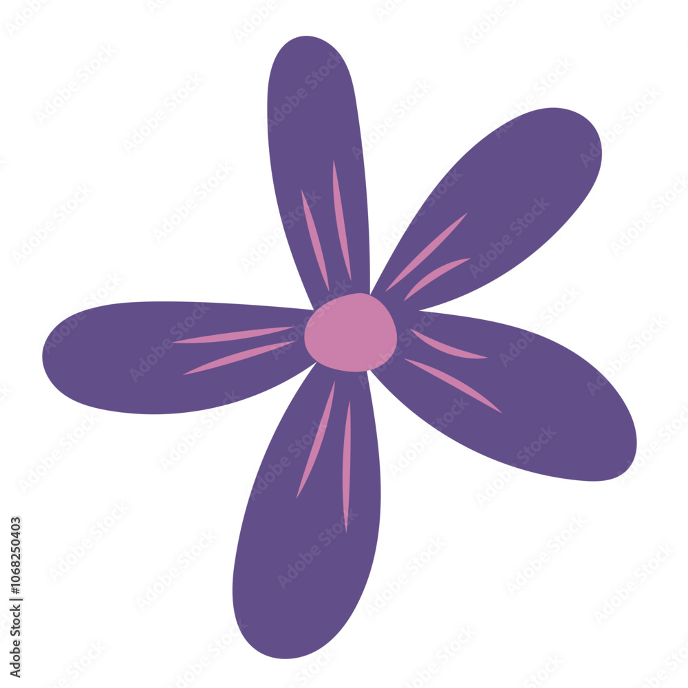 Hand Drawn Spring Flower Hand Drawn Spring Flower