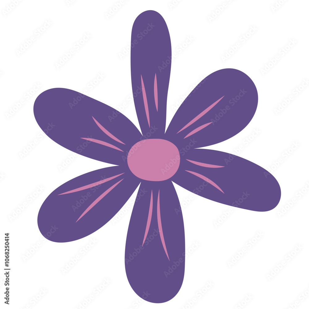 Hand Drawn Spring Flower Hand Drawn Spring Flower