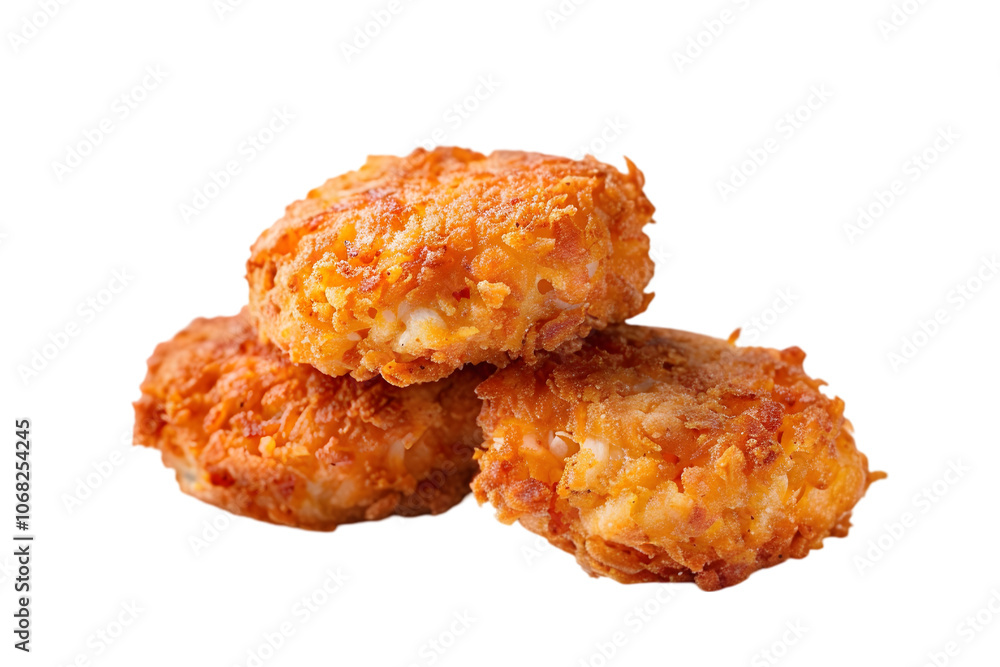Crispy Cornflake Crusted Chicken Patties Crispy Cornflake Crusted Chicken Patties
