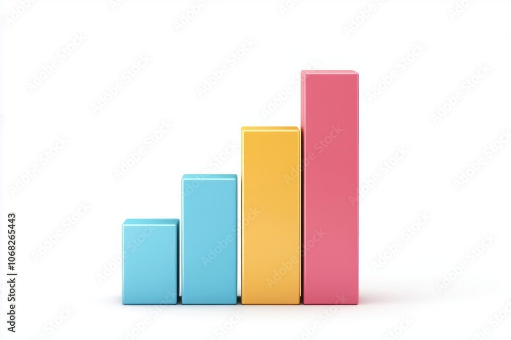 a graph showing upward trend, business growth and success, positive financial outcome, isolated on white background a graph showing upward trend, business growth and success, positive financial outcome, isolated on white background