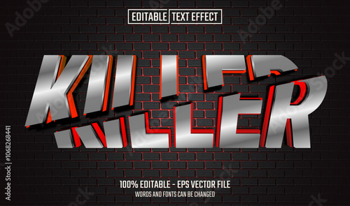 killer editable text effect