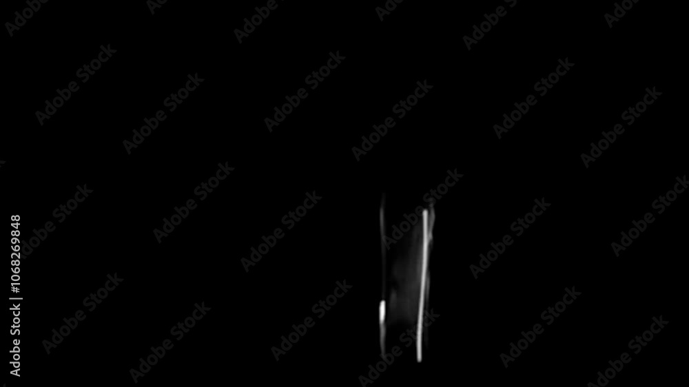 Superimposition of different water jets on a black background Superimposition of different water jets on a black background