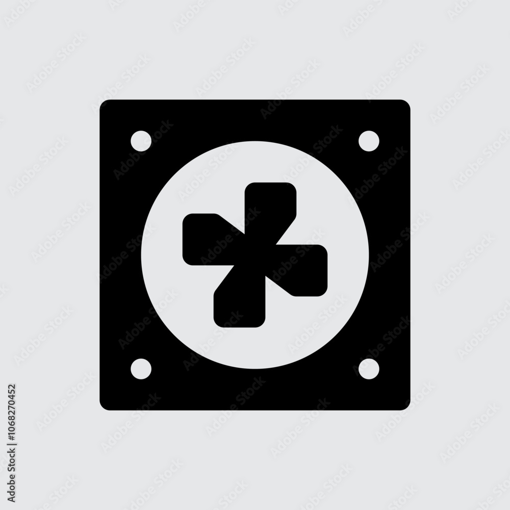 Fan Personal Computer and Hardware Icons Fan Personal Computer and Hardware Icons