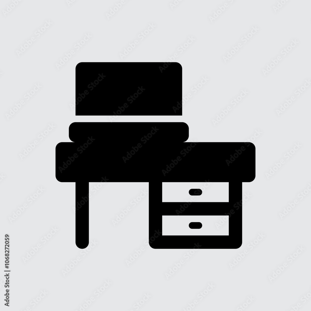 Desk Computer and Hardware Icons Desk Computer and Hardware Icons